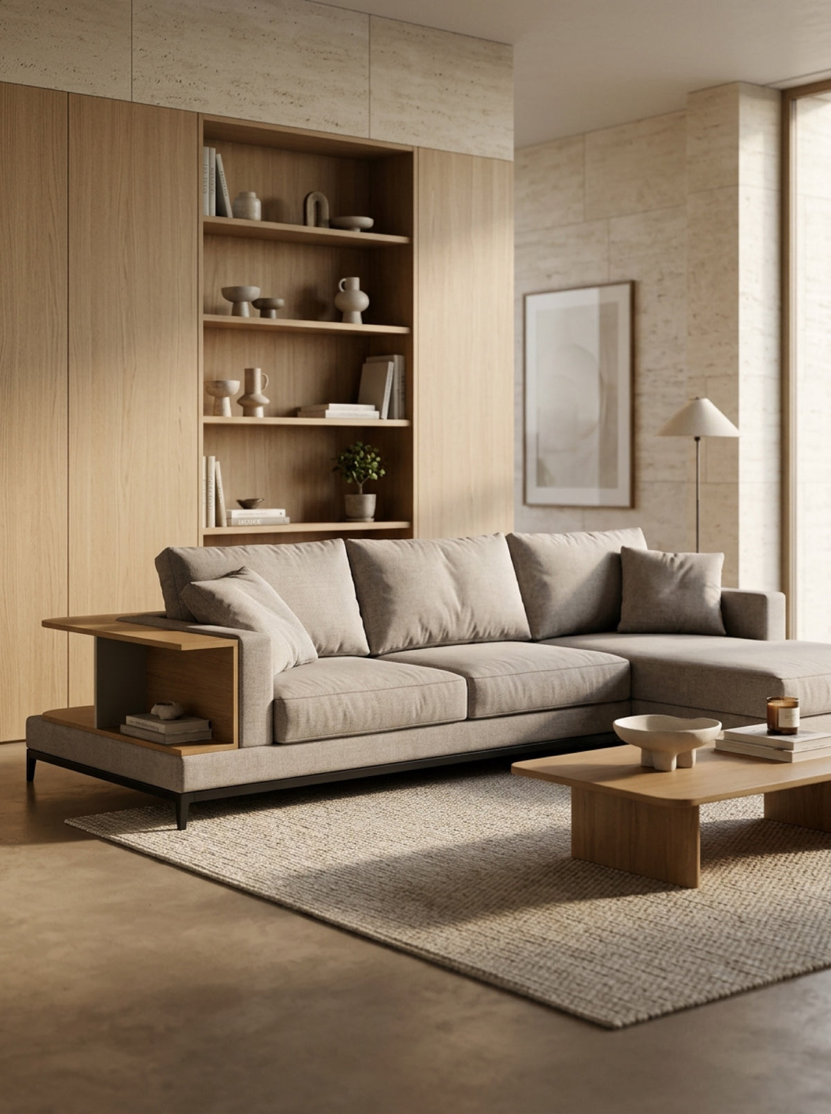 NOOK com chaise numa sala