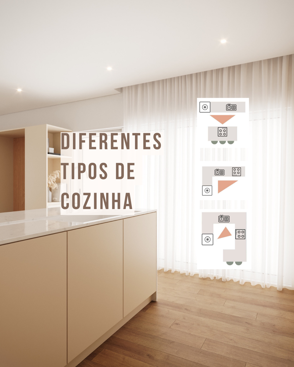 Diferentes formatos para a sua cozinha