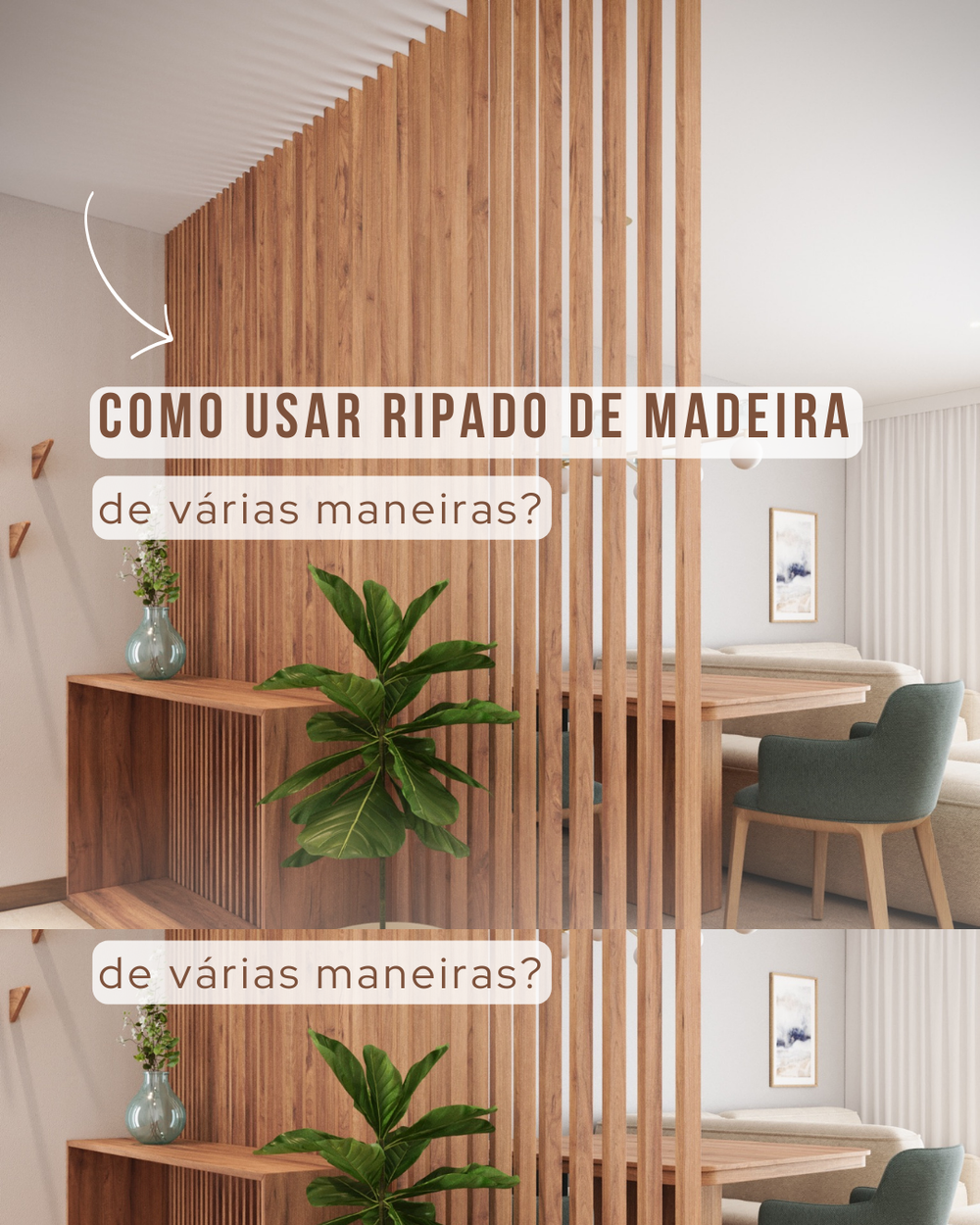 Como utilizar ripado de madeira?