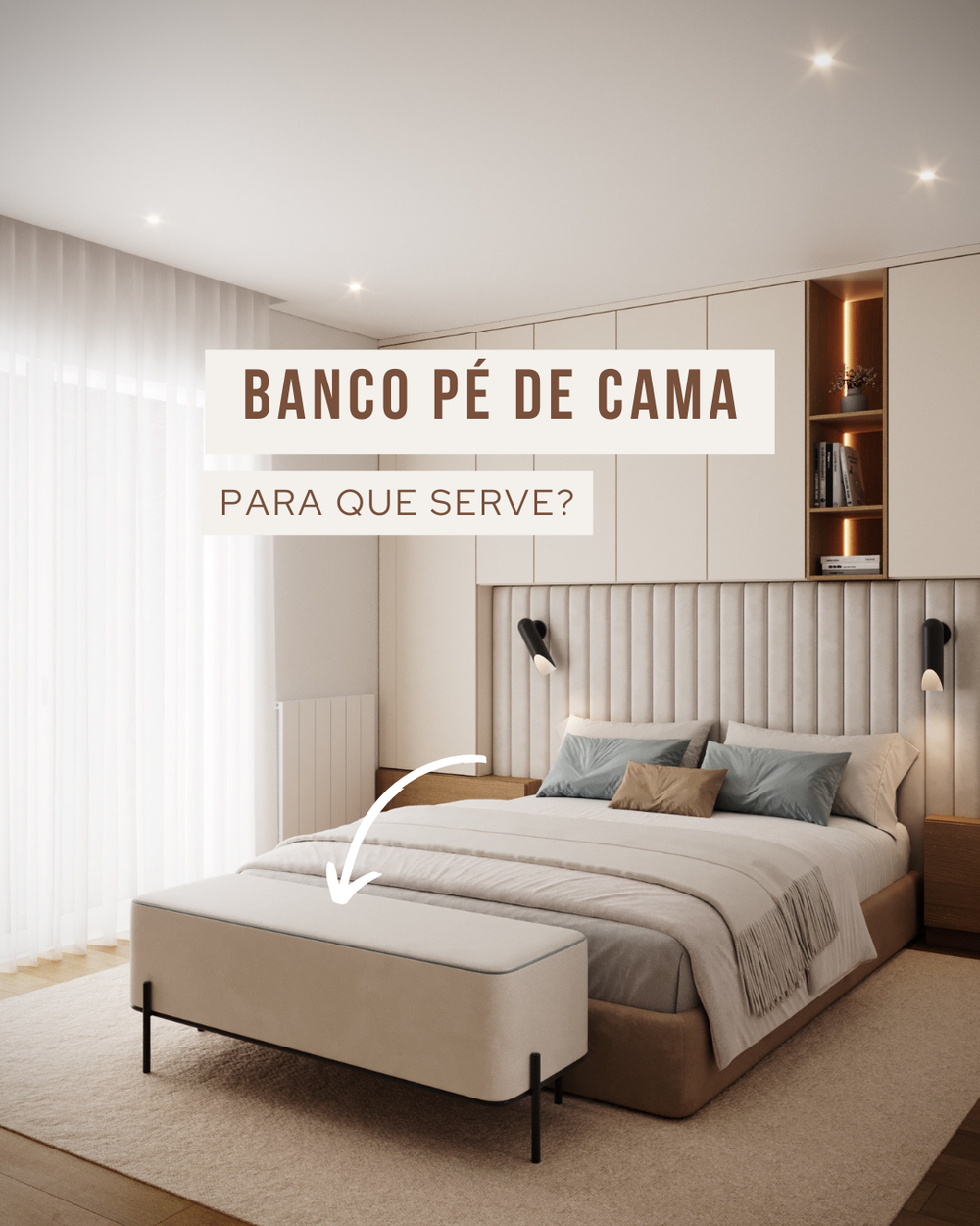 Banco Pé de Cama