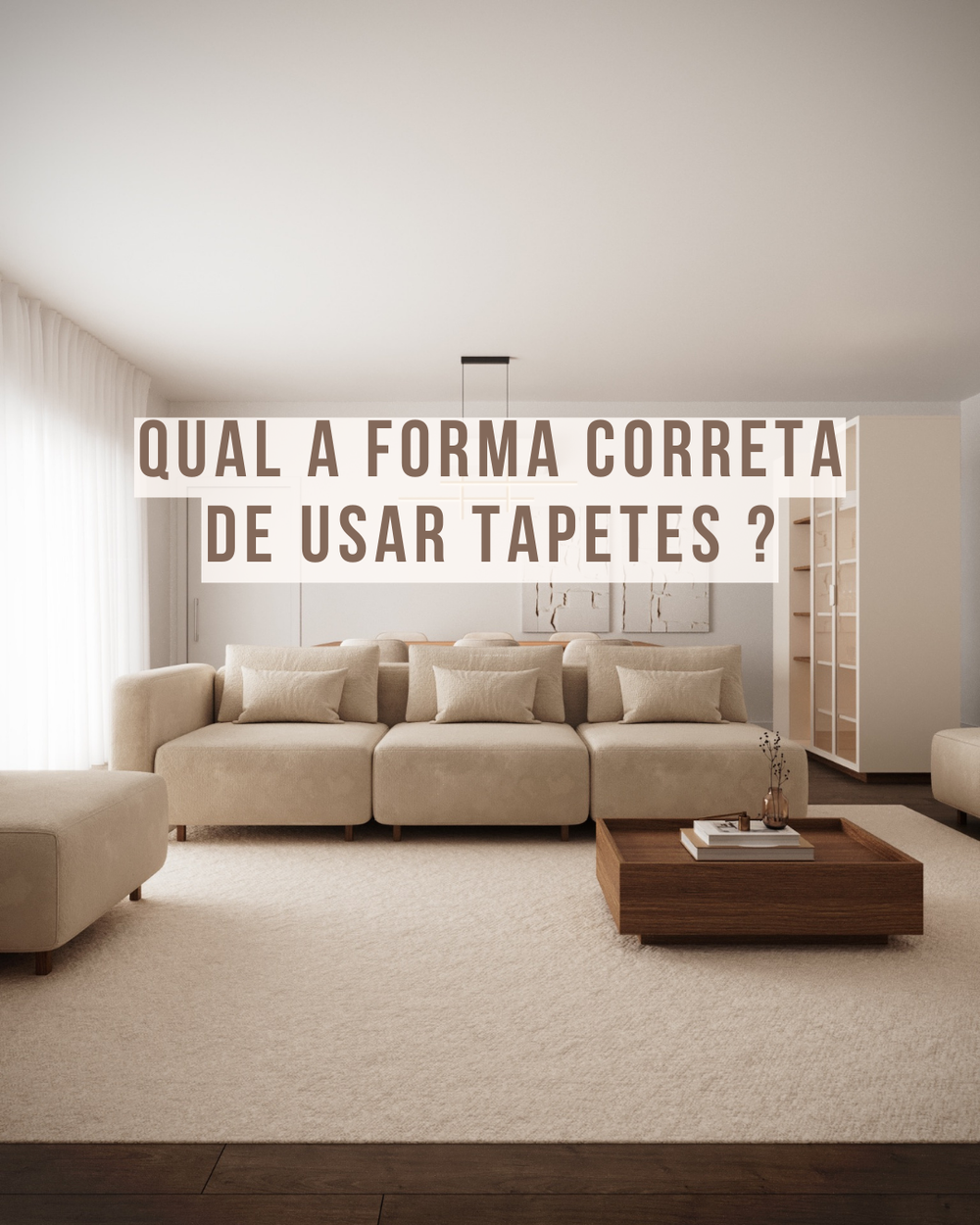 Como utilizar Tapetes na sua casa