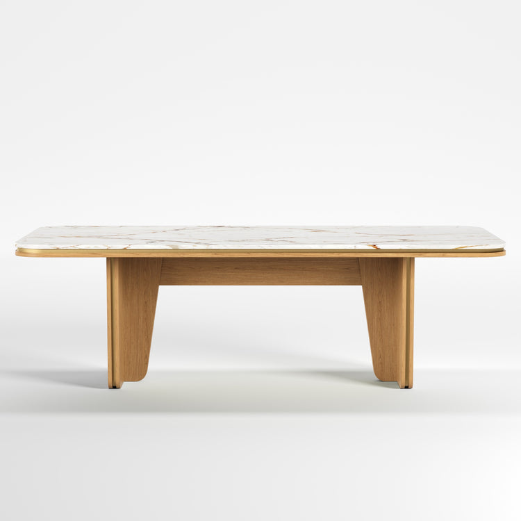 RIVIERA (Dekton Branco e Dourado)