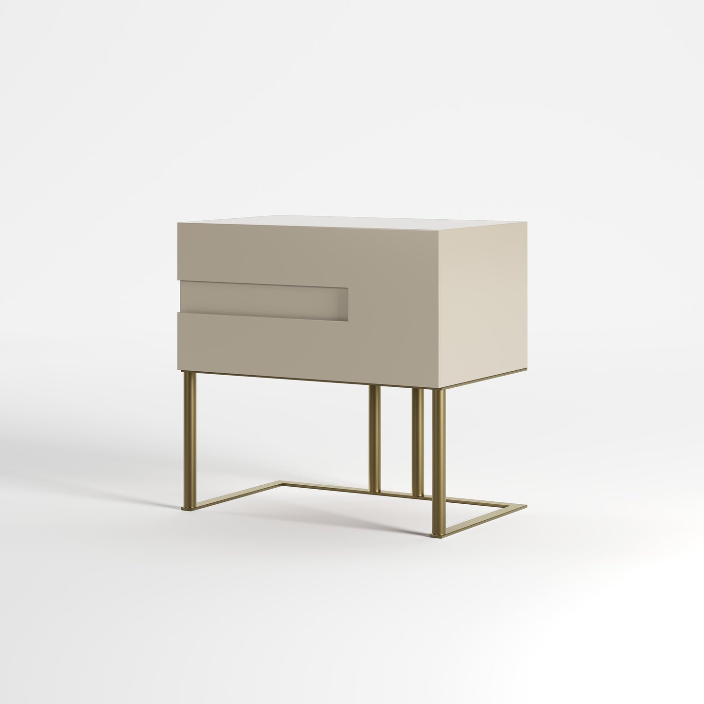 VOID (BRILHO · Lacado Duna · Dourado Escovado Mate)