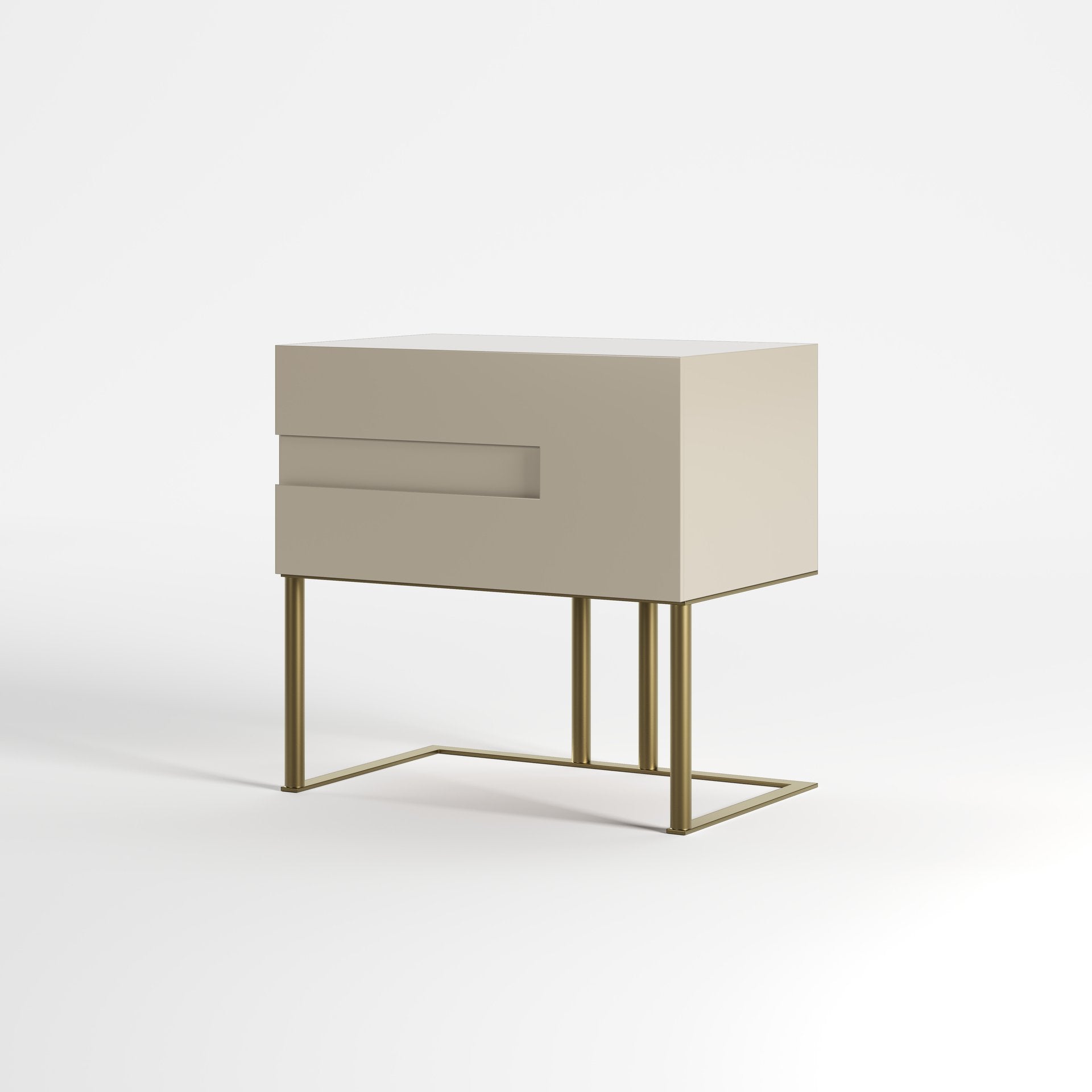 VOID (BRILHO · Lacado Duna · Dourado Escovado Mate)