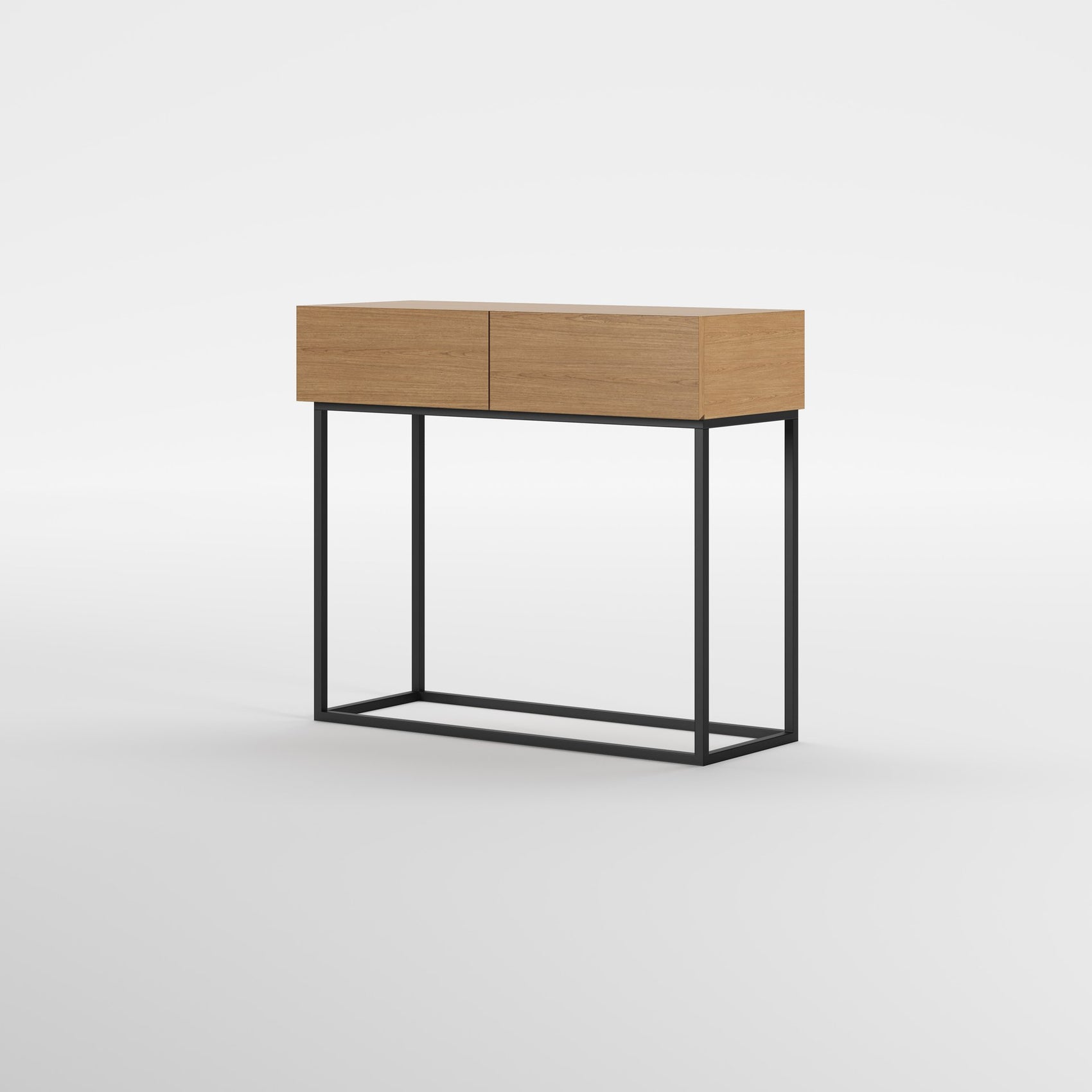 HALL WOOD (Madeira Carvalho · Preto Mate)