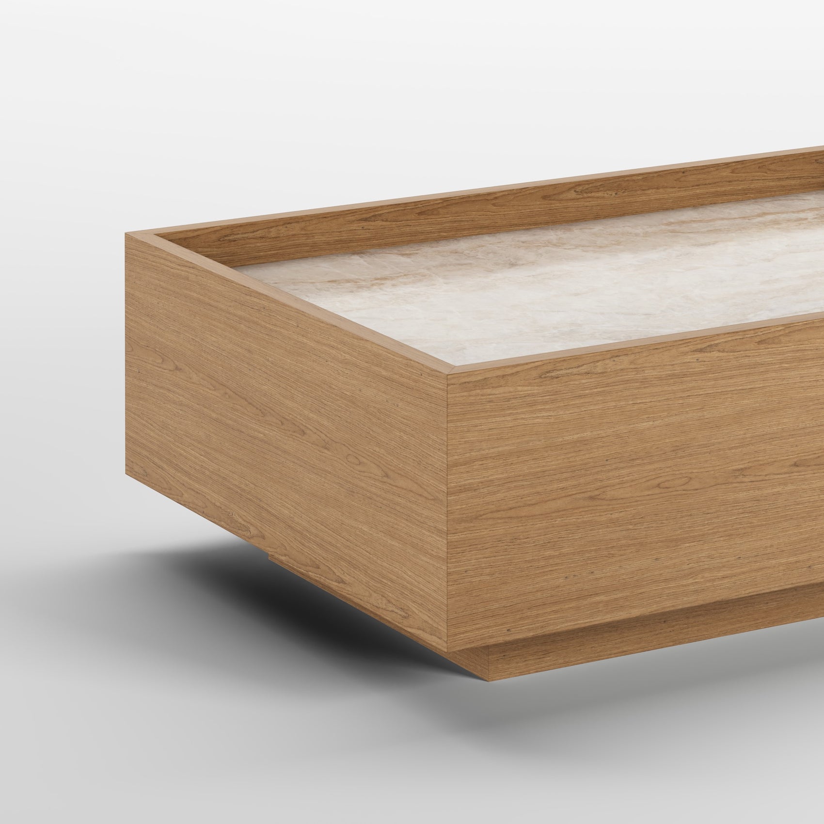 STRATA (Madeira Carvalho · Dekton Arga)