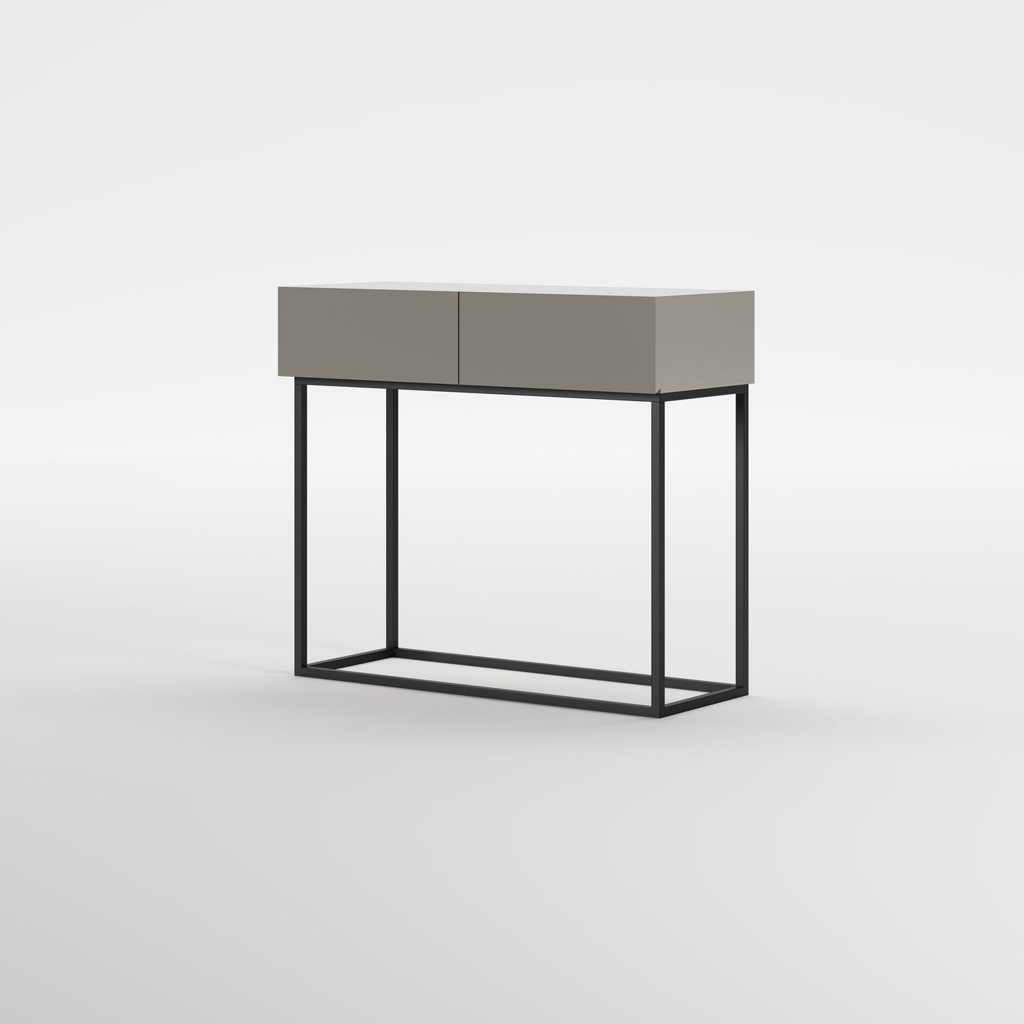HALL (Lacado Taupe · Preto Mate)