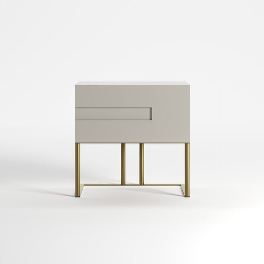 VOID (BRILHO · Lacado Taupe · Dourado Escovado Mate)