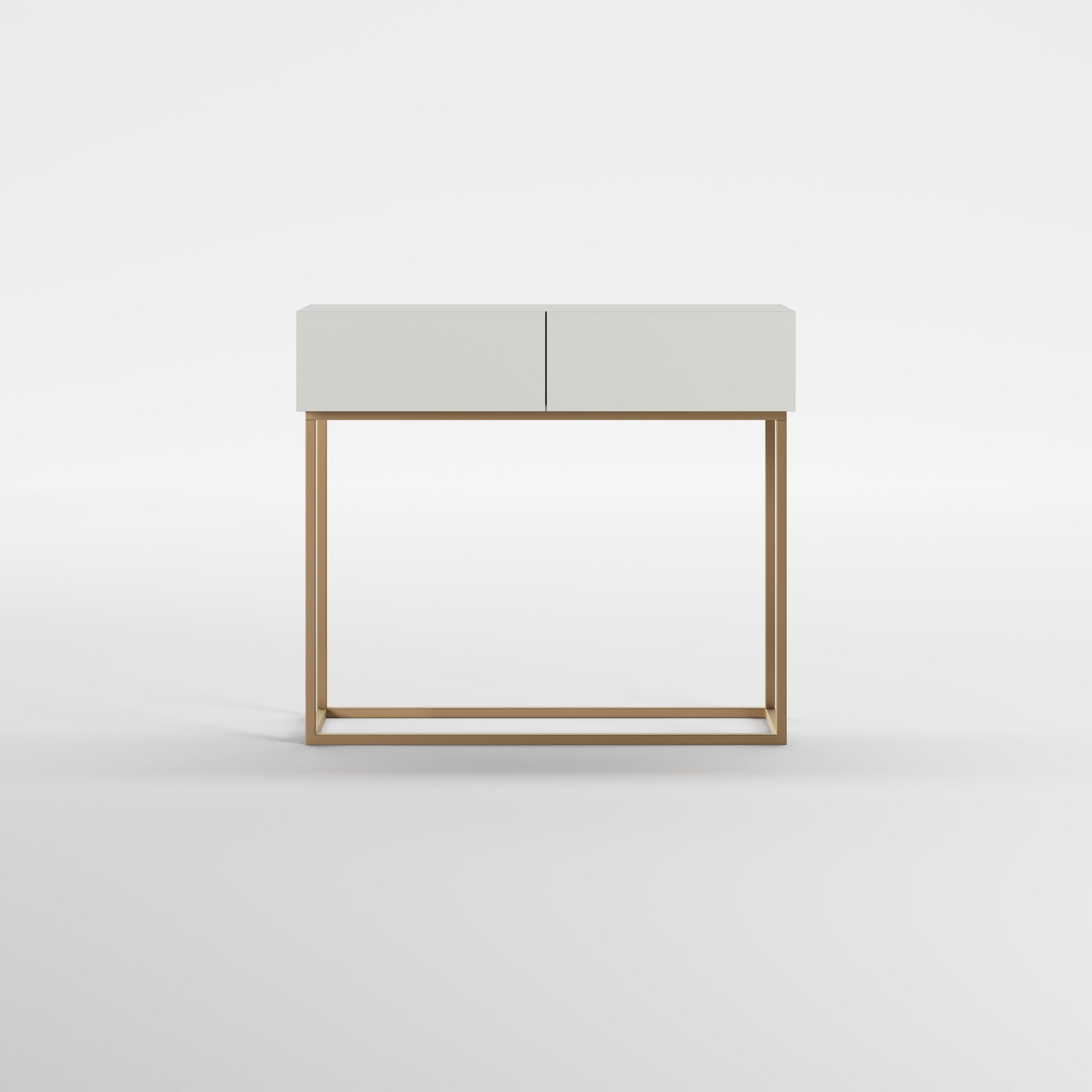 HALL (Lacado Sereno · Dourado Escovado Mate)