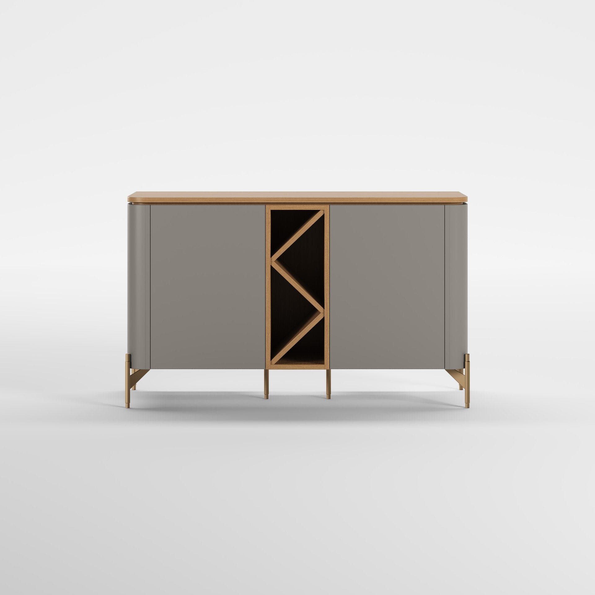ARC (Lacado Taupe · Madeira Carvalho)