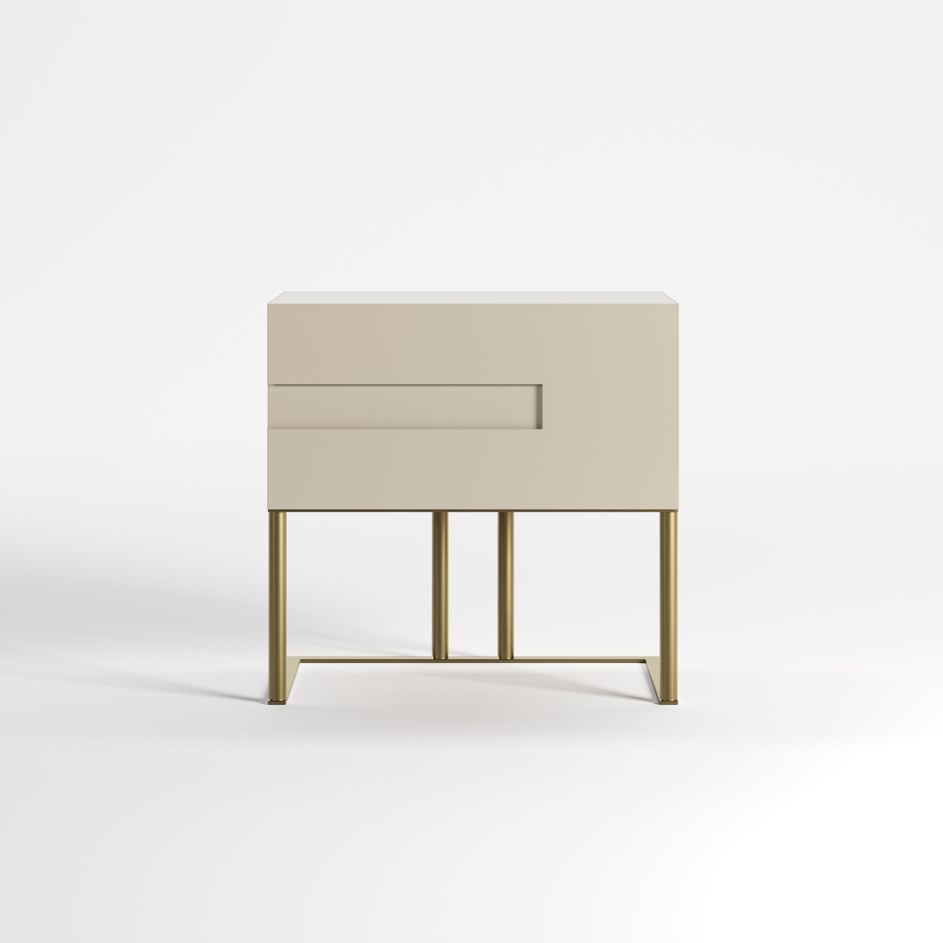 VOID (BRILHO · Lacado Duna · Dourado Escovado Mate)