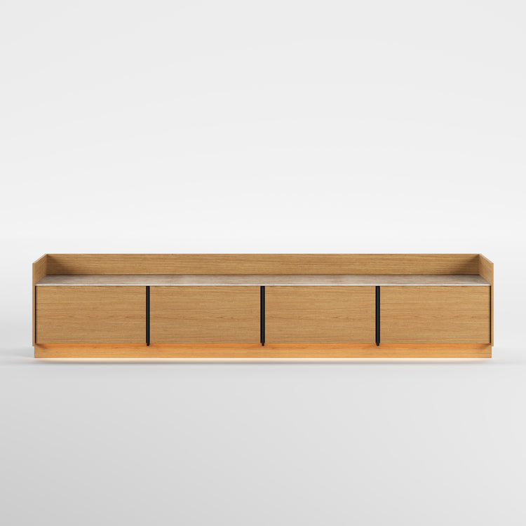 NEXUS WOOD (Madeira Carvalho · Dekton Bege)