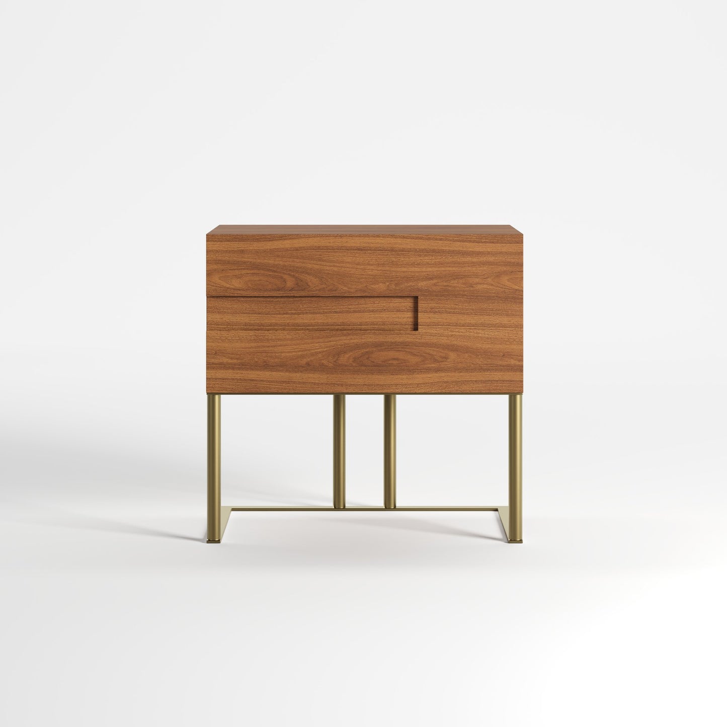 VOID WOOD (Madeira Nogueira · Dourado Escovado Mate)