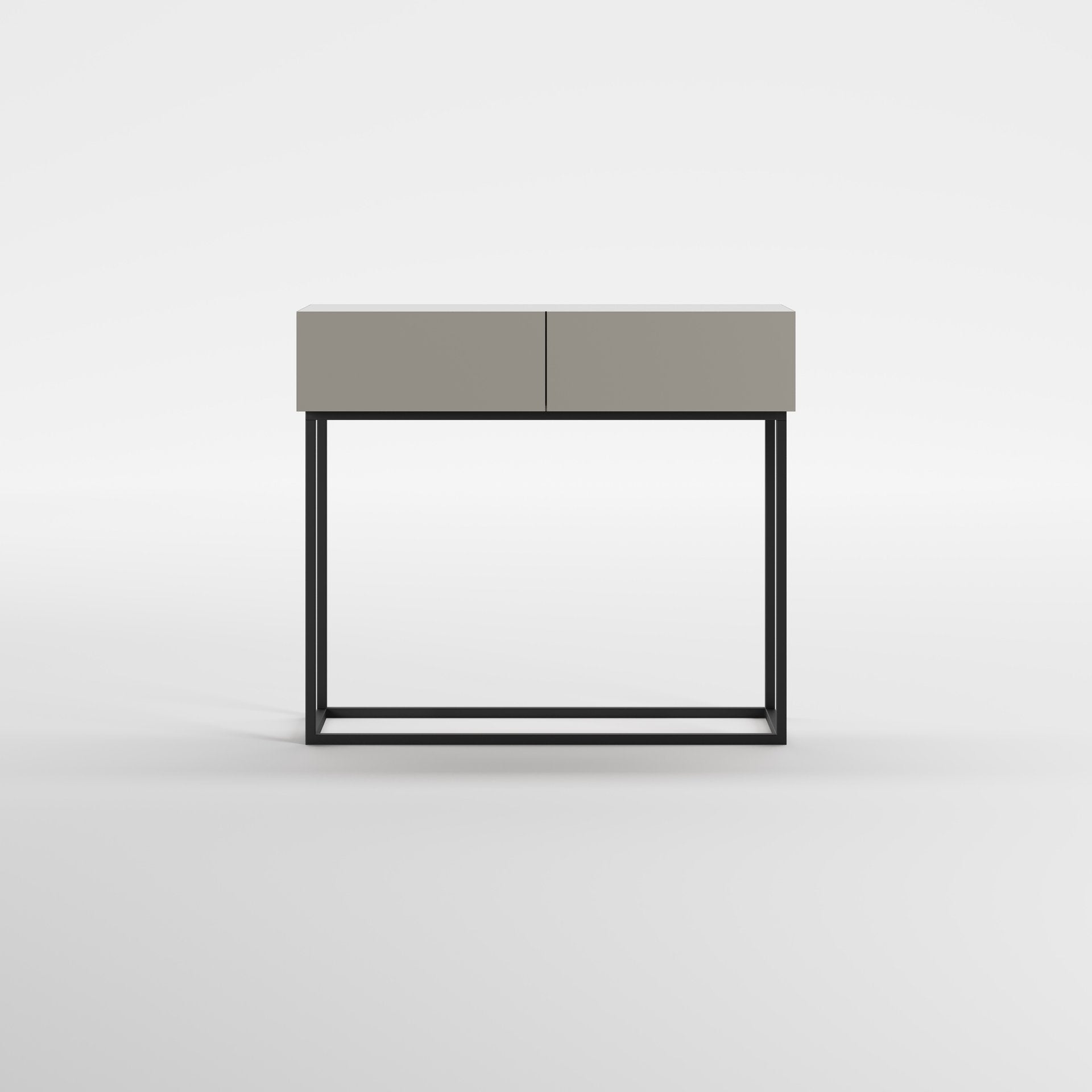 HALL (Lacado Taupe · Preto Mate)