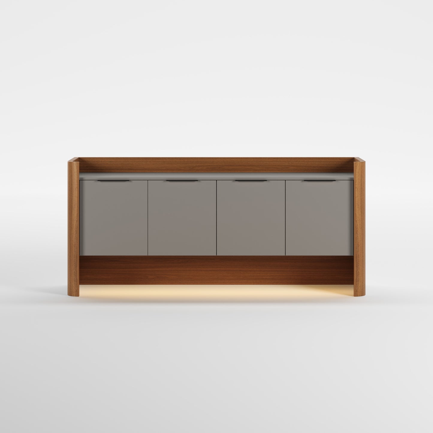 TONE (Lacado Taupe · Madeira Nogueira · Preto Mate)