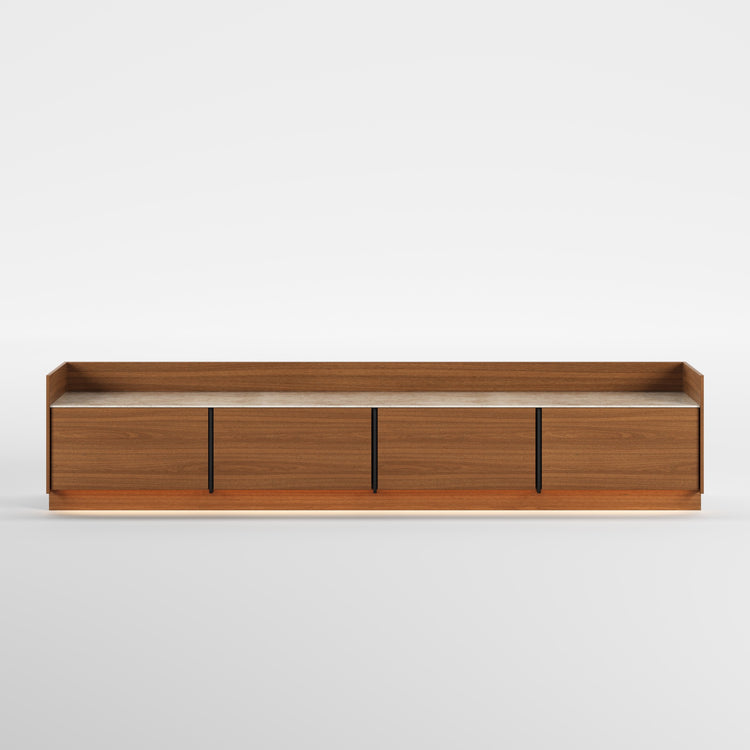 NEXUS WOOD (Madeira Nogueira · Dekton Bege)