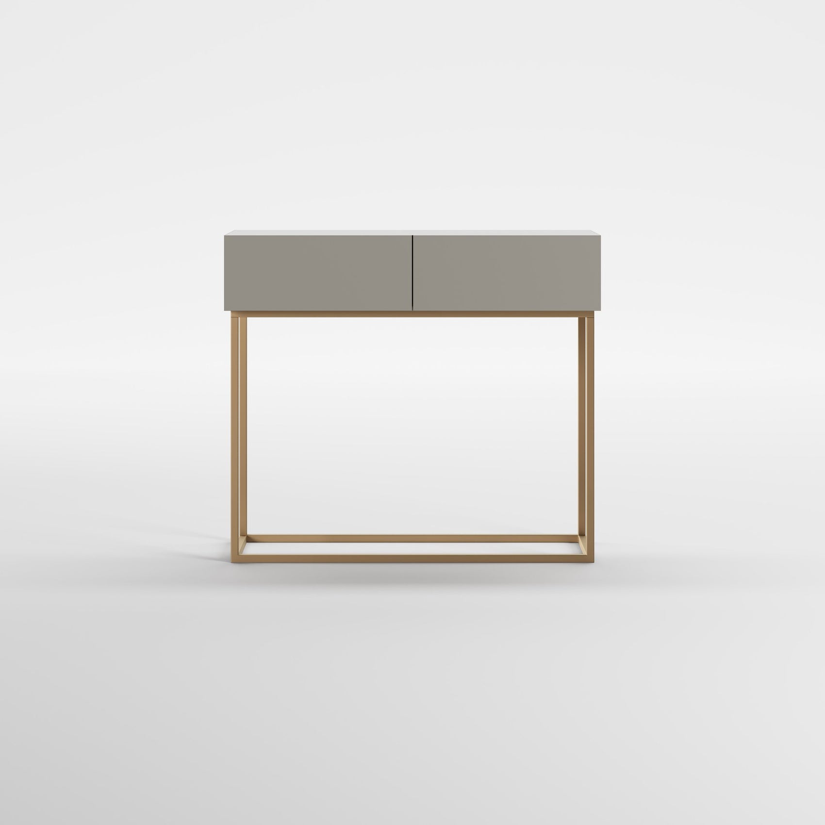 HALL (Lacado Taupe · Dourado Escovado Mate)