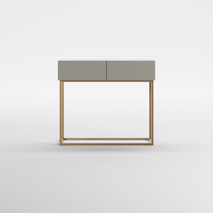 HALL (Lacado Taupe · Dourado Escovado Mate)