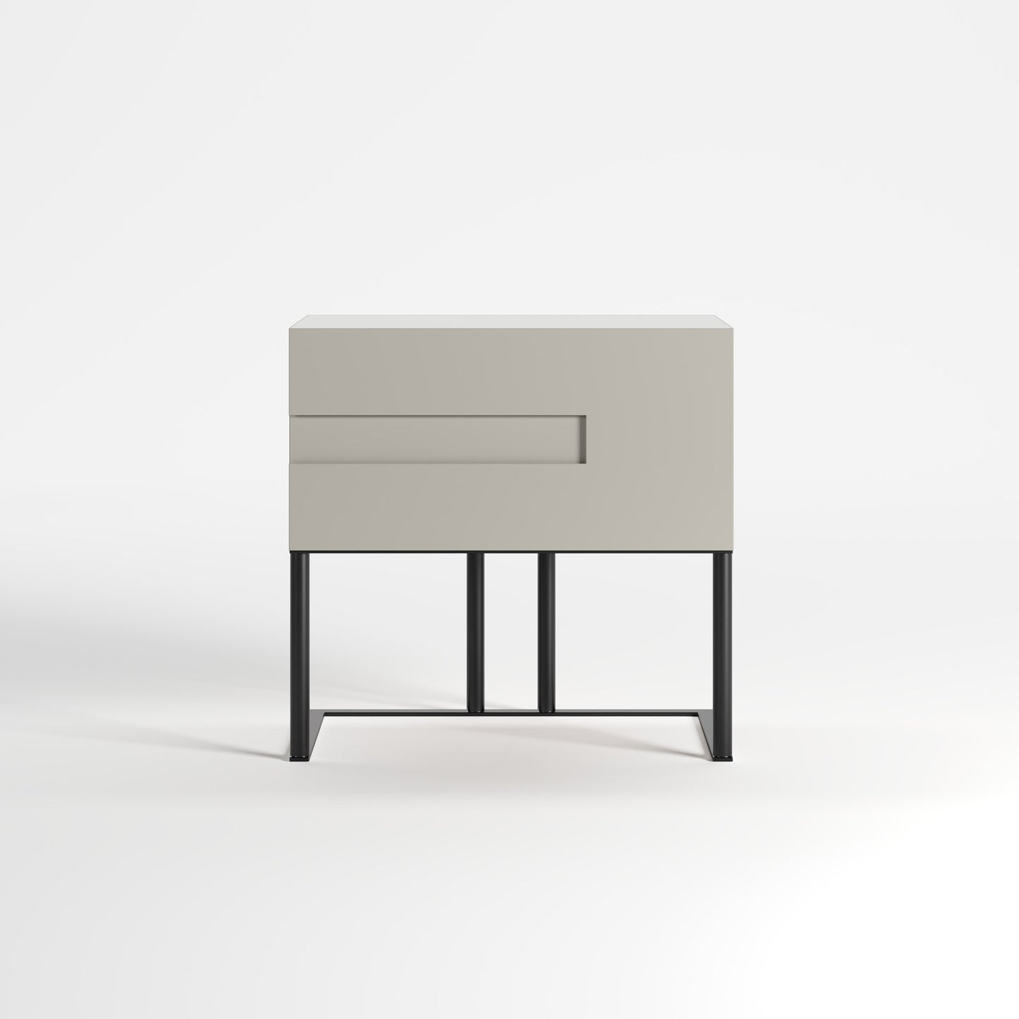 VOID (BRILHO · Lacado Taupe · Preto Mate)
