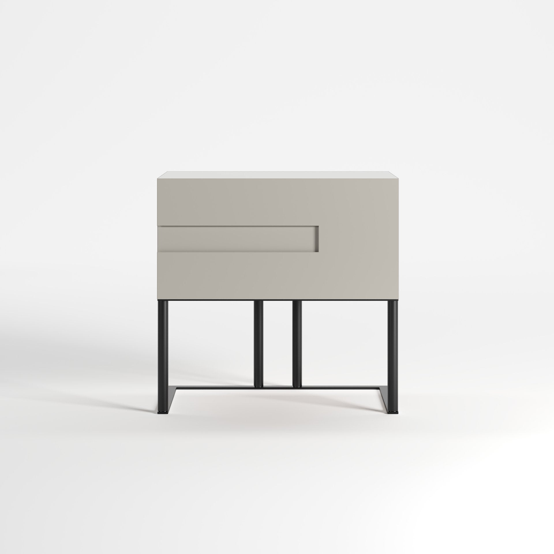 VOID (BRILHO · Lacado Taupe · Preto Mate)