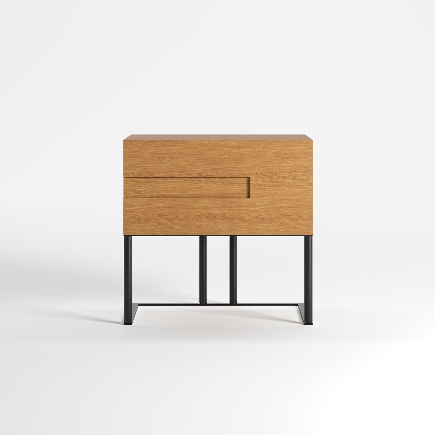 VOID WOOD (Madeira Carvalho · Preto Mate)