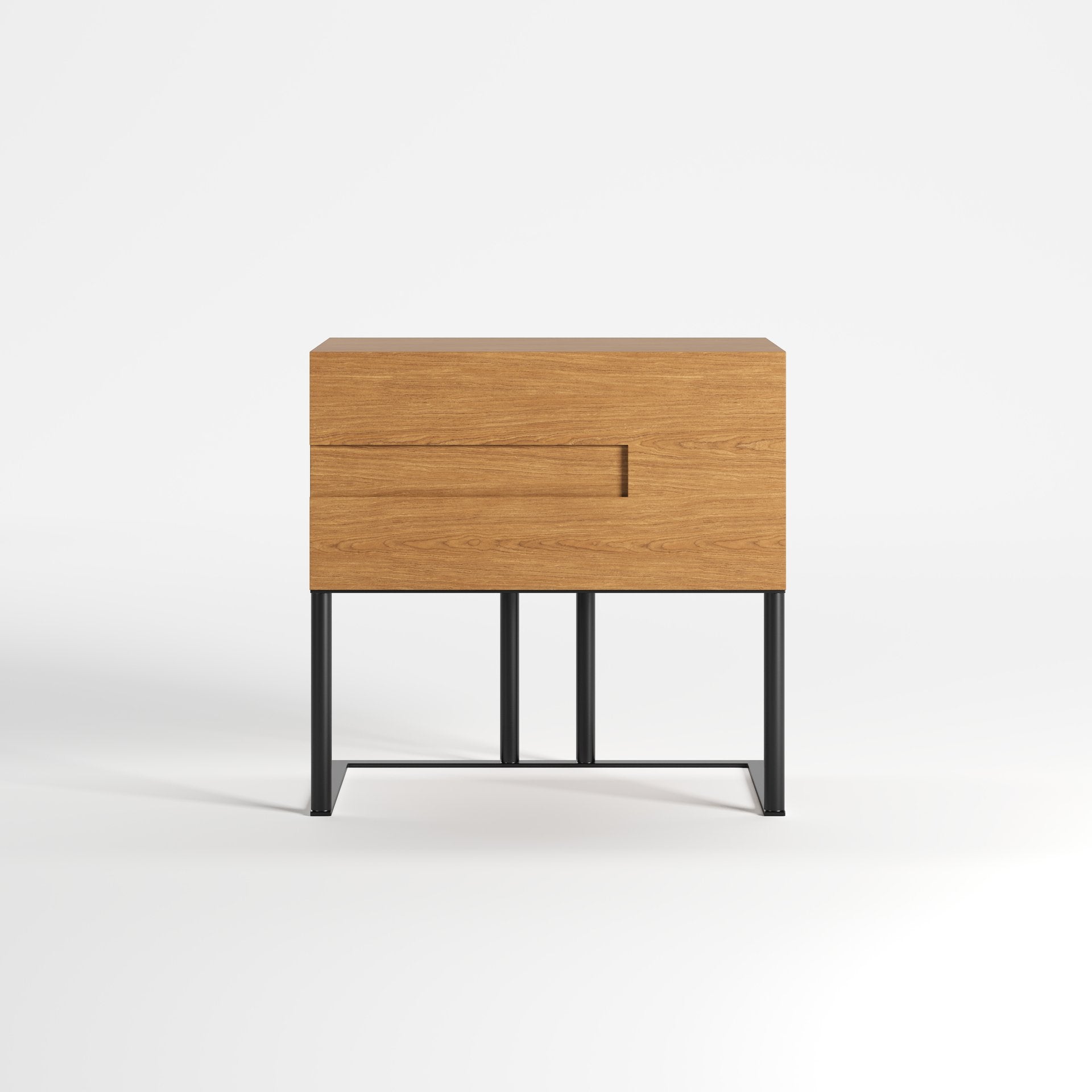 VOID WOOD (Madeira Carvalho · Preto Mate)