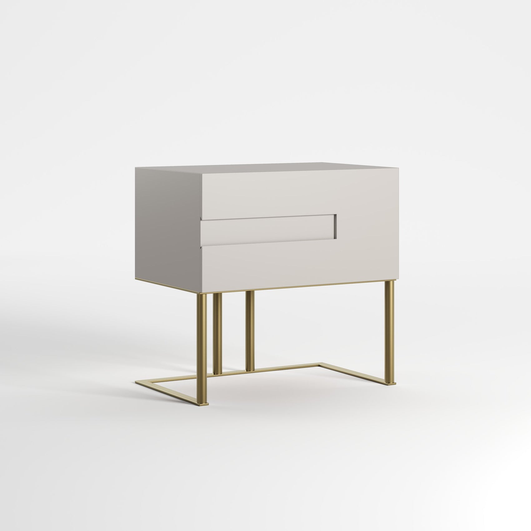 VOID (MATE · Lacado Taupe · Dourado Escovado Mate)