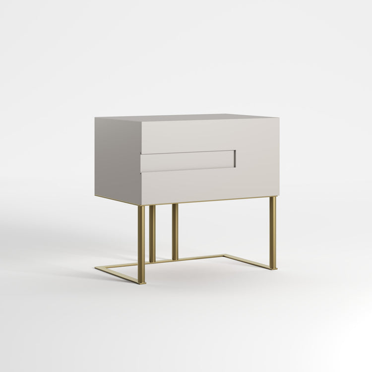 VOID (Mate · Lacado Taupe · Dourado Escovado Mate)