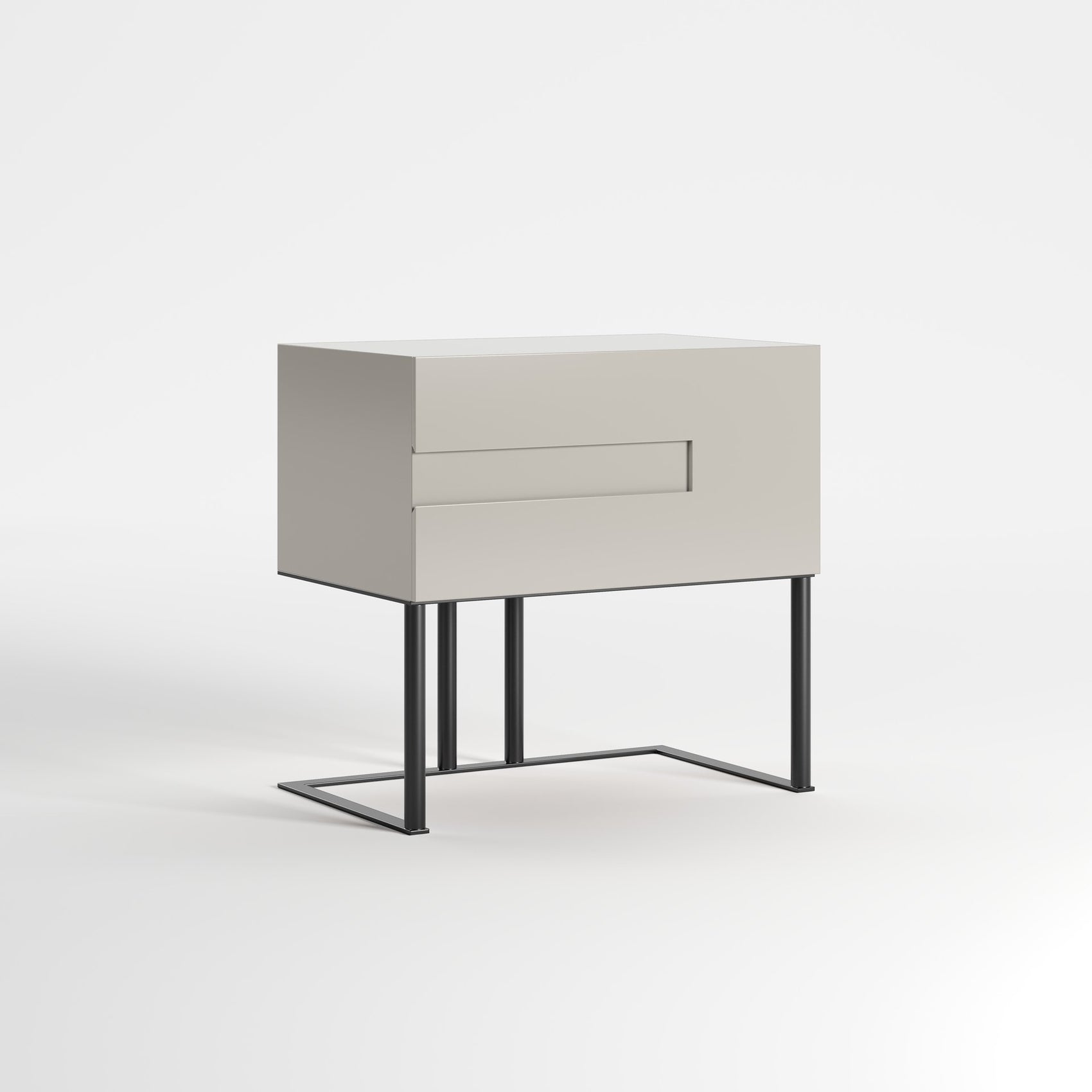 VOID (BRILHO · Lacado Taupe · Preto Mate)