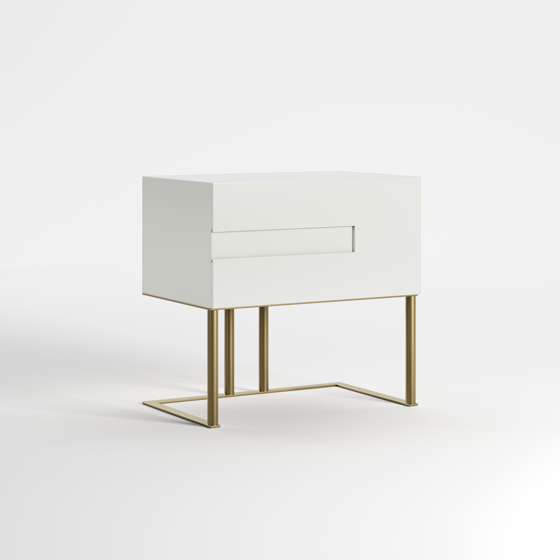 VOID (BRILHO · Lacado Sereno · Dourado Escovado Mate)