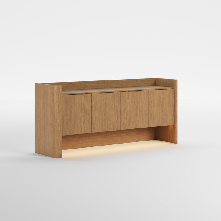 TONE WOOD (Madeira Carvalho · Dourado Escovado Mate · Toda Madeira)