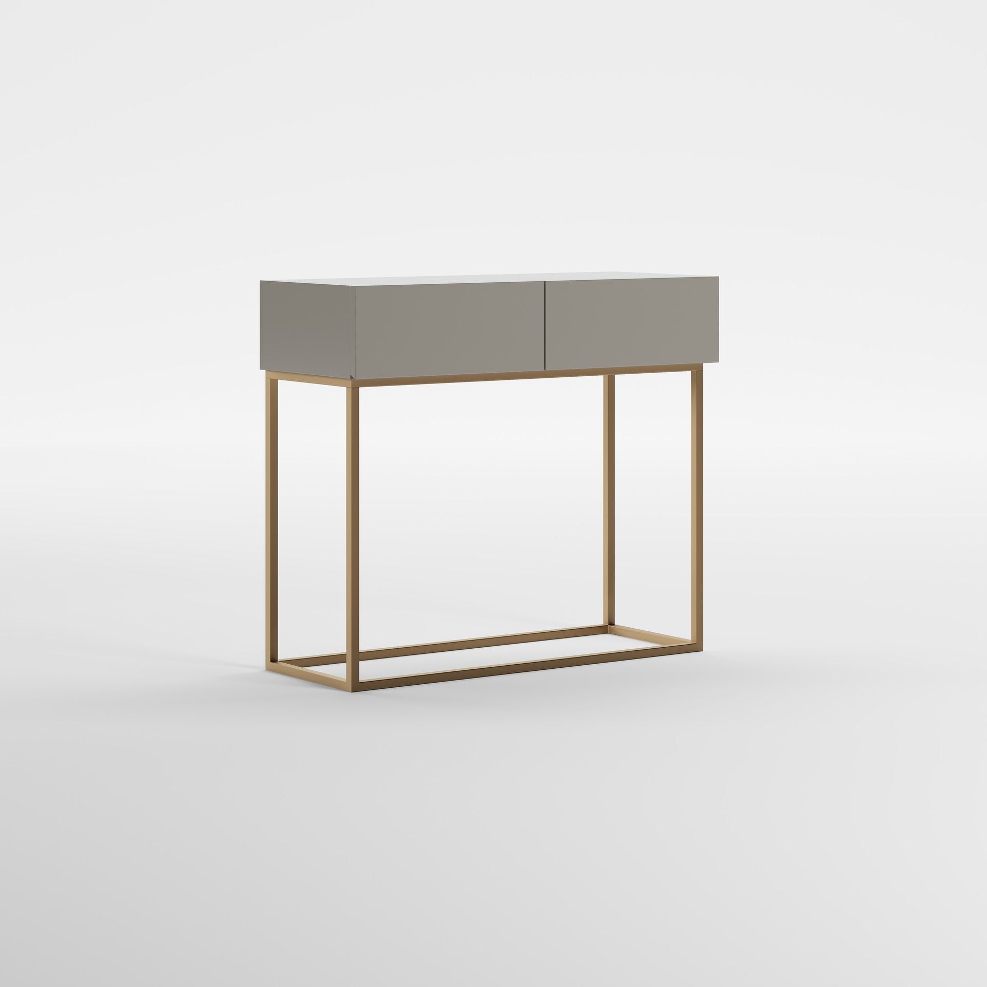 HALL (Lacado Taupe · Dourado Escovado Mate)