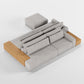 ISLET (Madeira Carvalho · Velvet Light Gray)