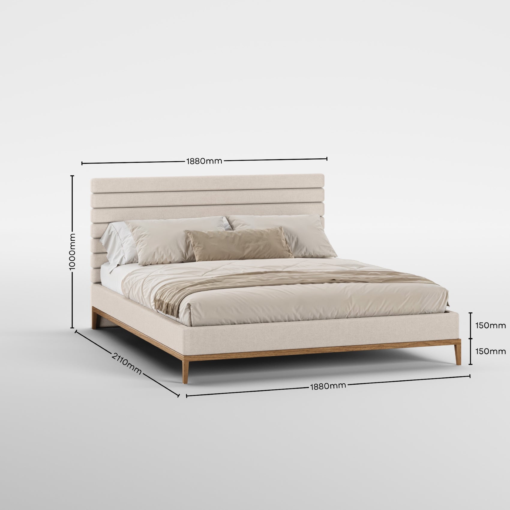 WILLOW KING SIZE 1800X2000