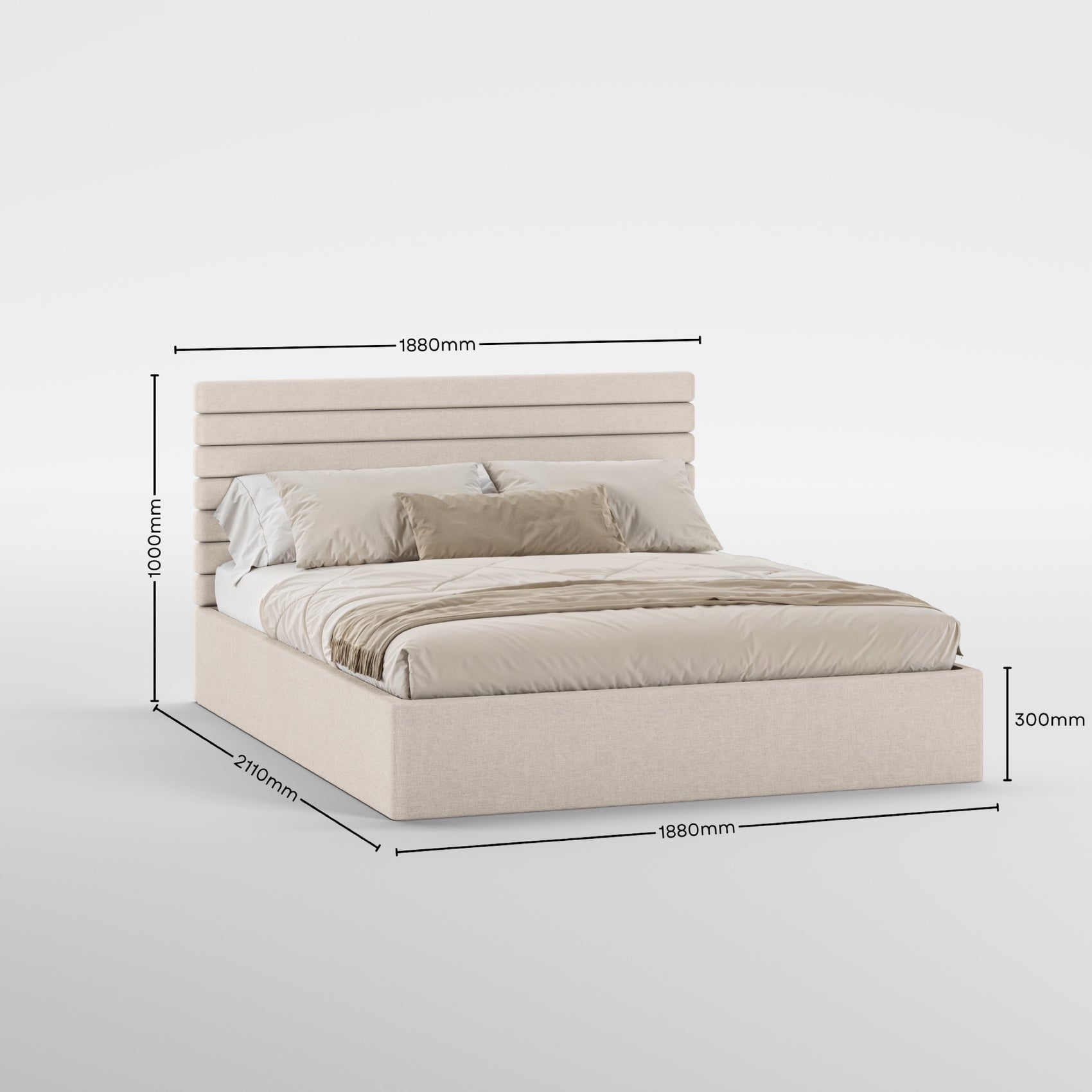 WILLOW SOMMIER KING SIZE 1800X2000