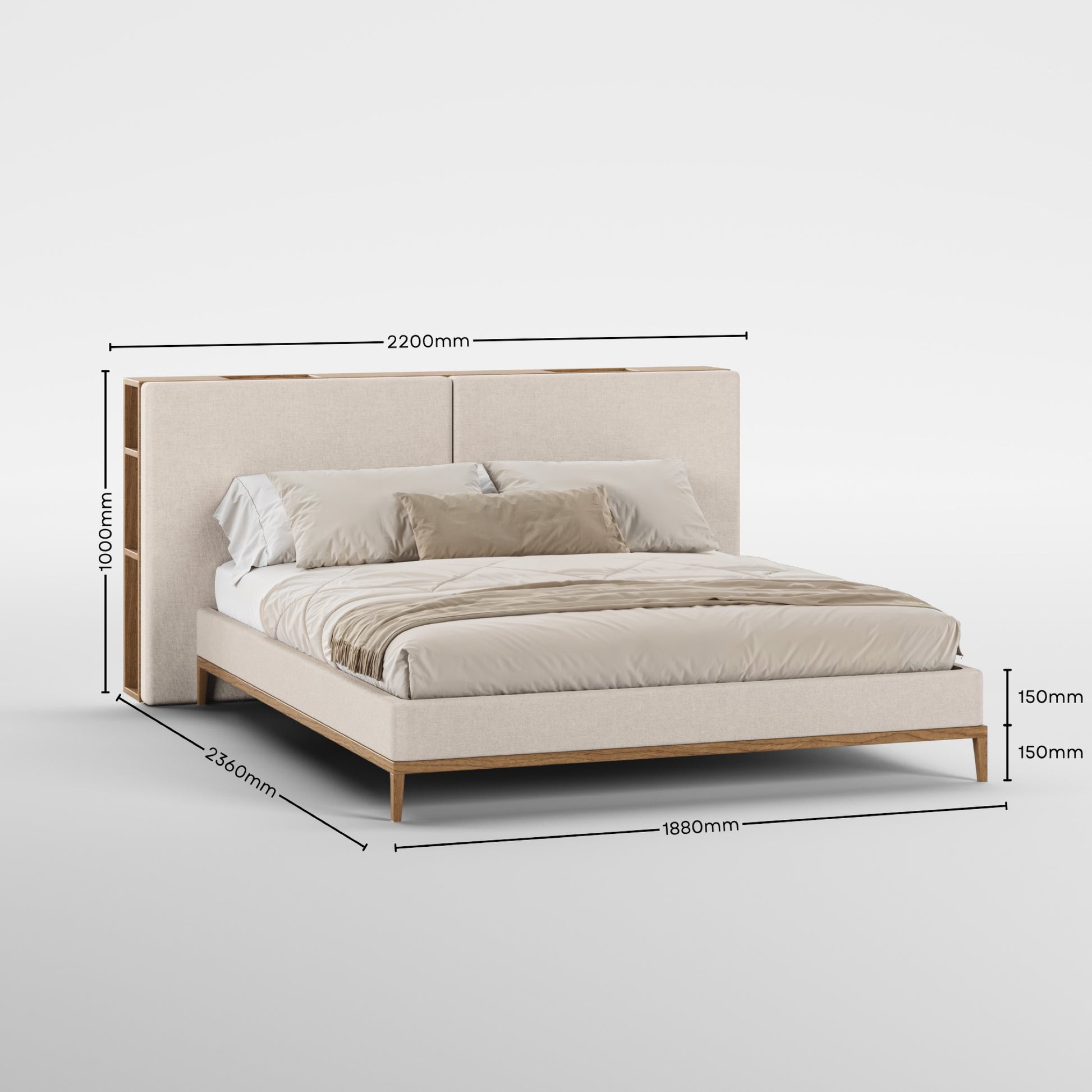 FRAME KING SIZE 1800X2000
