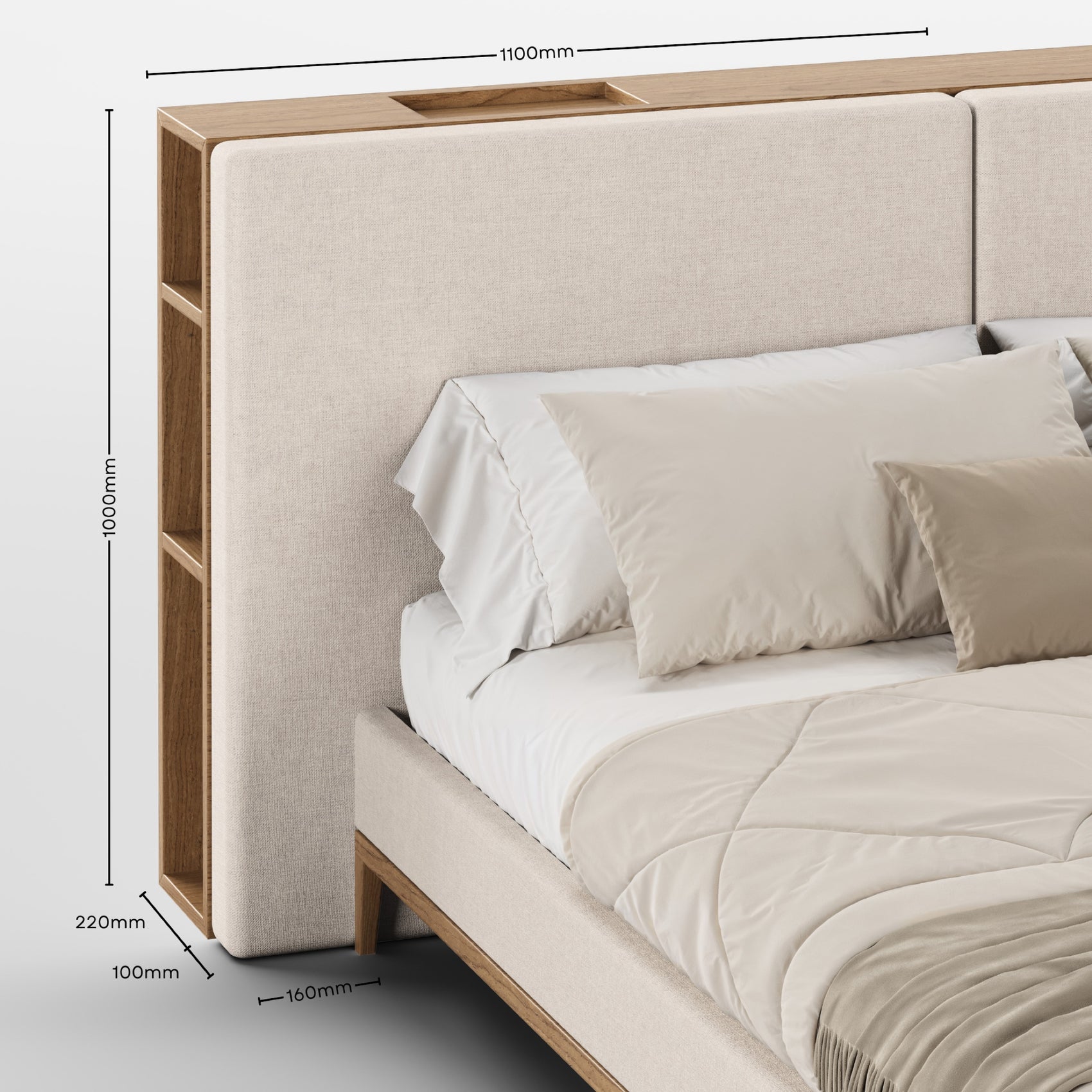 FRAME KING SIZE 1800X2000