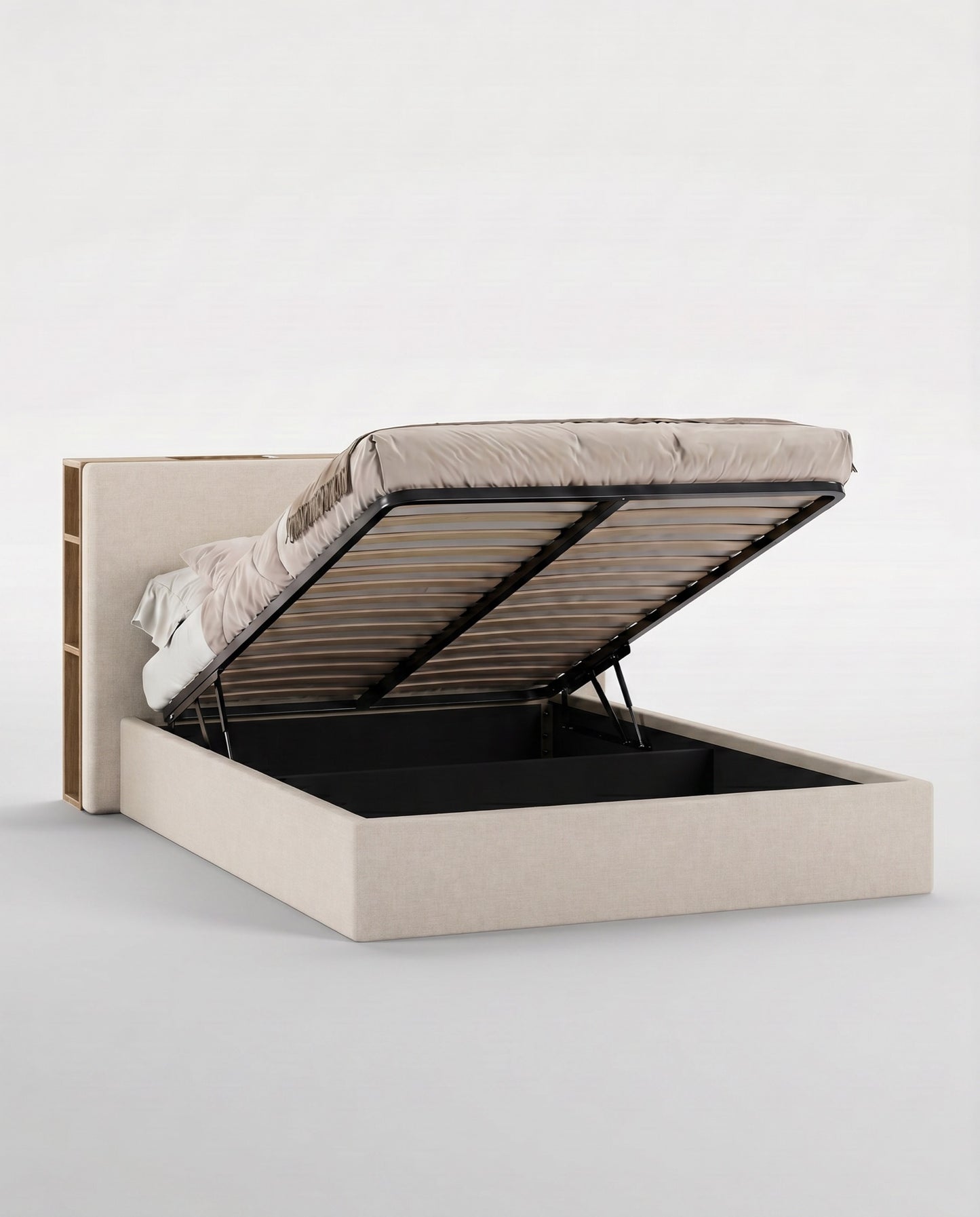 FRAME SOMMIER (Madeira Carvalho · Beige)
