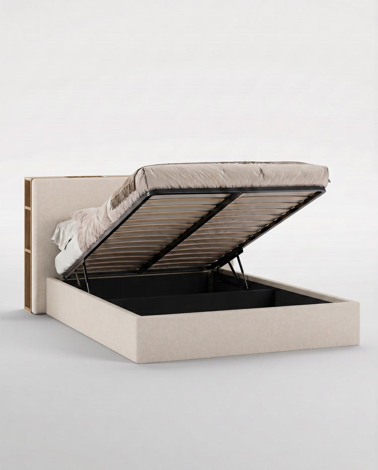 FRAME SOMMIER (Madeira Carvalho · Beige)