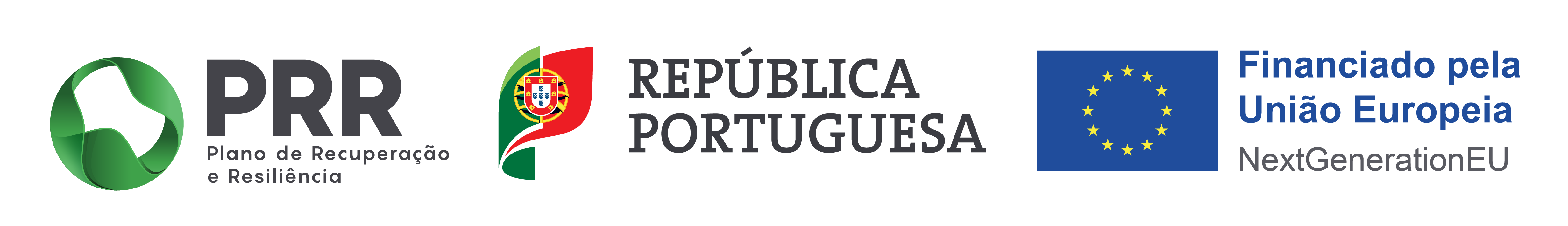 PRR, Republica Portuguesa e Financiado pela Uniao Europeia - NextGenerationEU