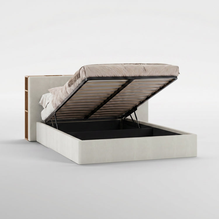 FRAME SOMMIER (Madeira Carvalho · Velvet Mid Gray)