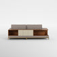 NOOK (Madeira Nogueira · Dourado Escovado Mate · Ambar)