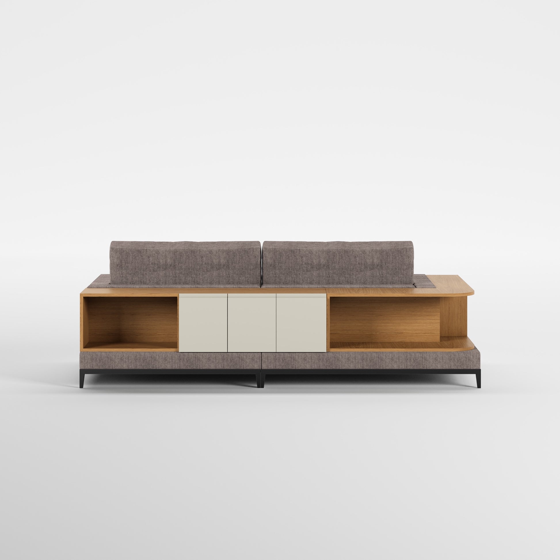 NOOK (Madeira Carvalho · Preto Mate · Savana)