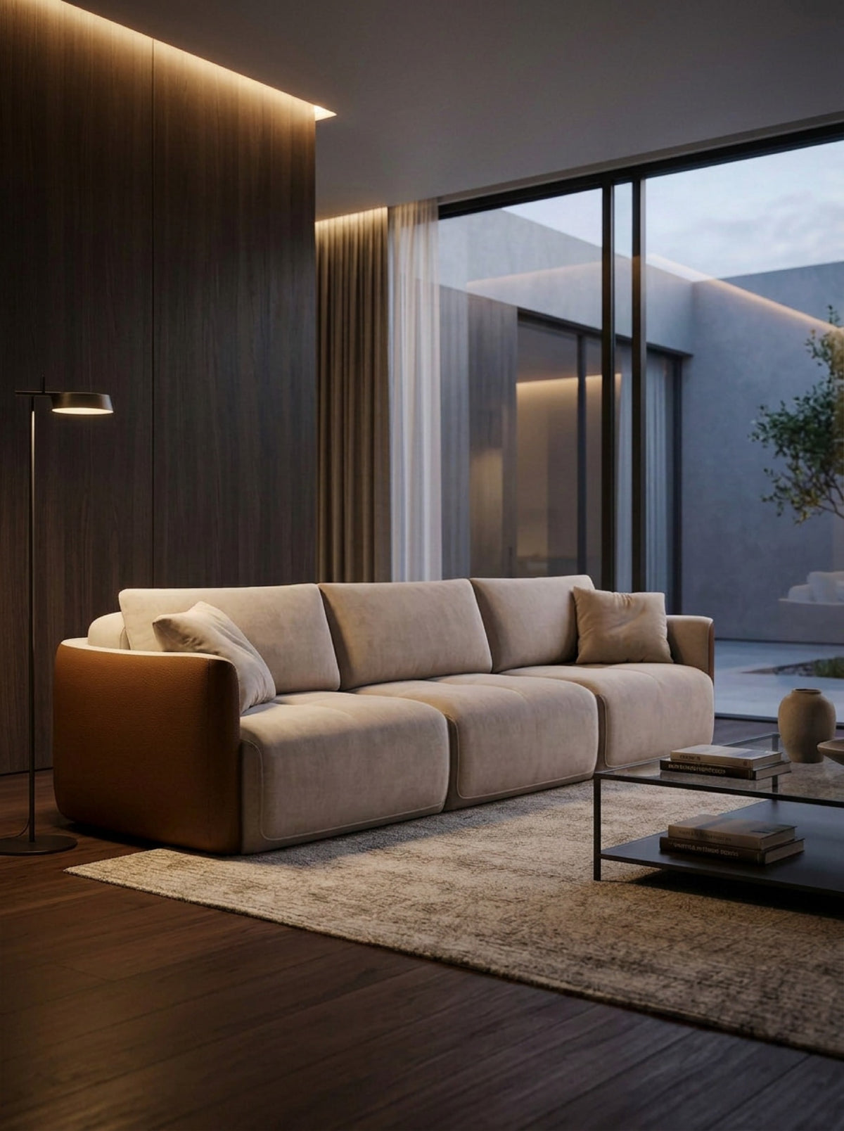 HUG 3-seater in a room