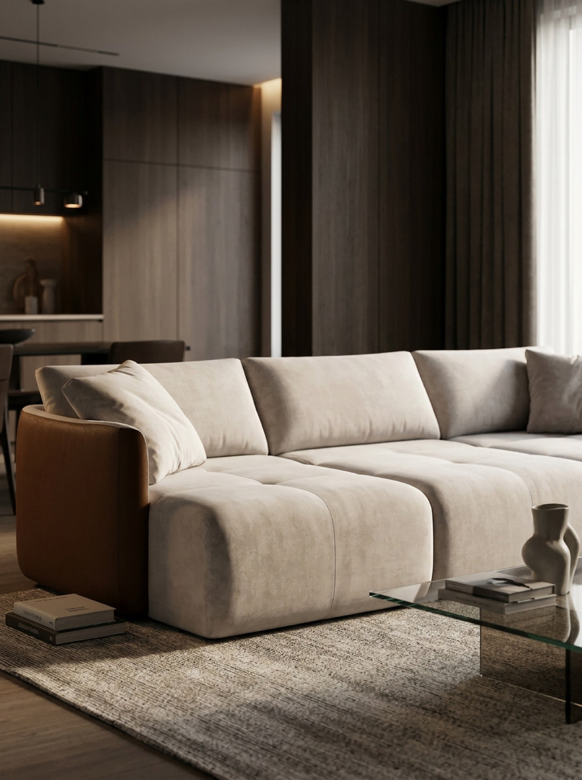 HUG 3-seater in a room