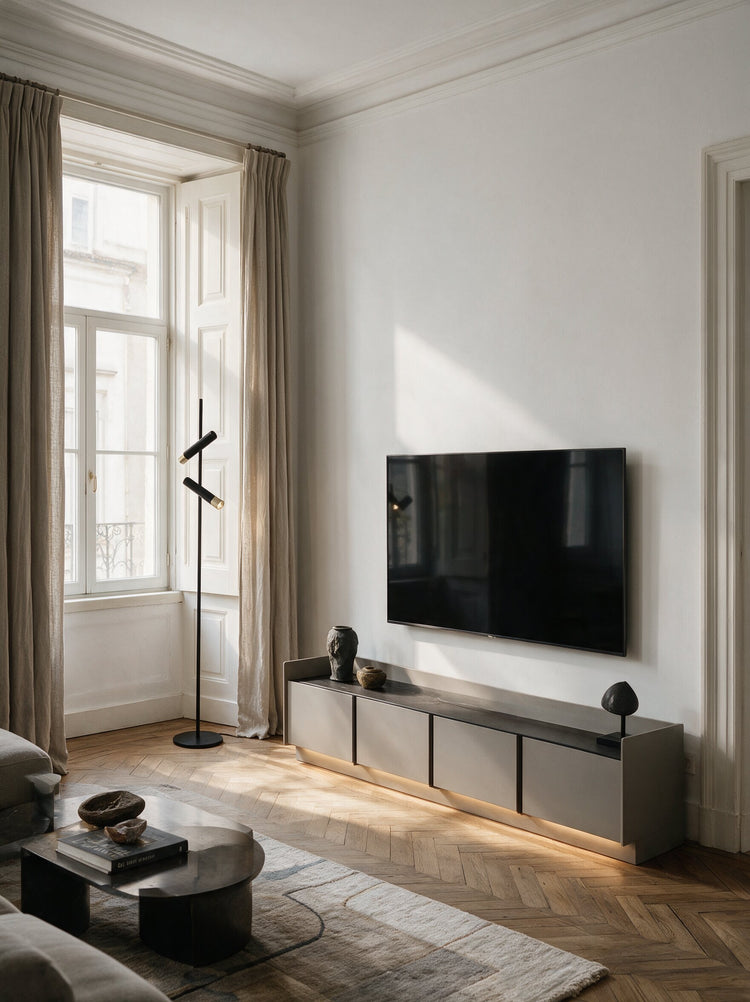 NEXUS in a living room in a Pombaline building