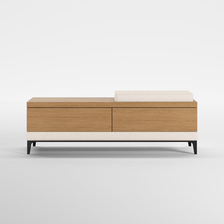 DAHLIA (Madeira Carvalho · Preto Mate · Beige)