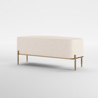 EDEN (Dourado Escovado Mate · Beige)