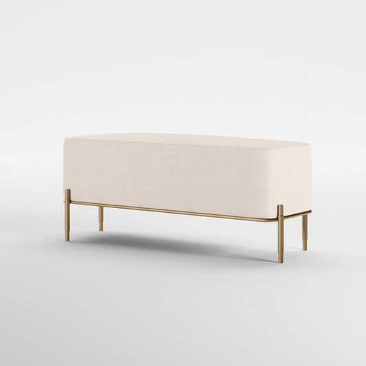 EDEN (Dourado Escovado Mate · Beige)
