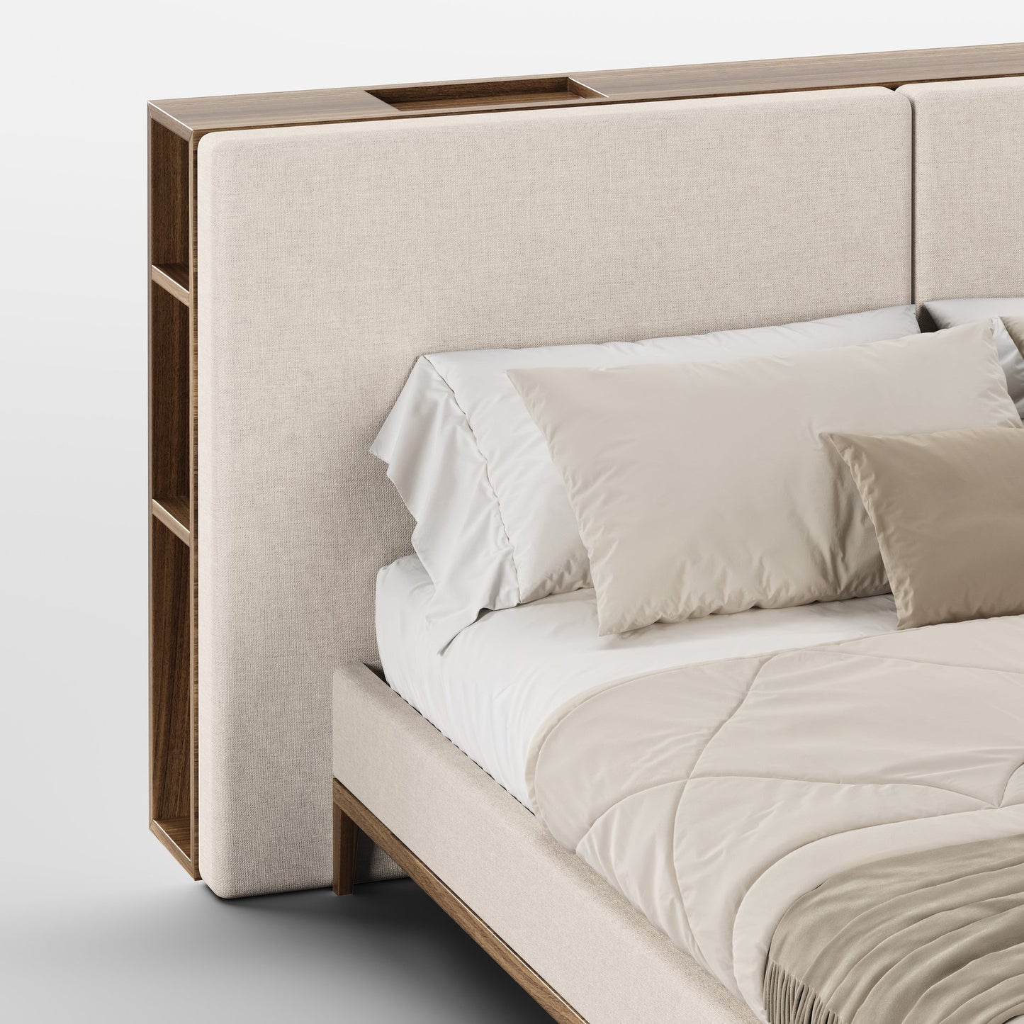 FRAME (Madeira Eucalipto Fumado · Beige)